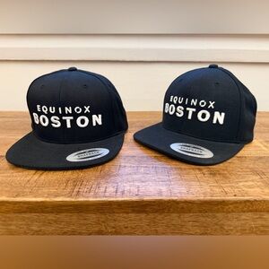 Equinox Boston Black Snapback Hat